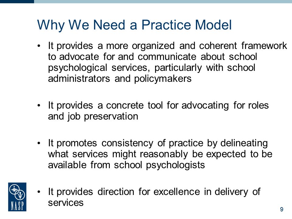 Why We Need a Practice Model