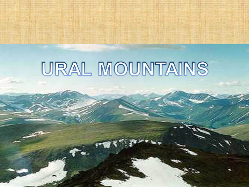 URAL MOUNTAINS