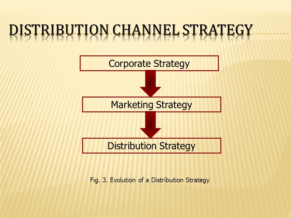 Distribution Channel Strategy