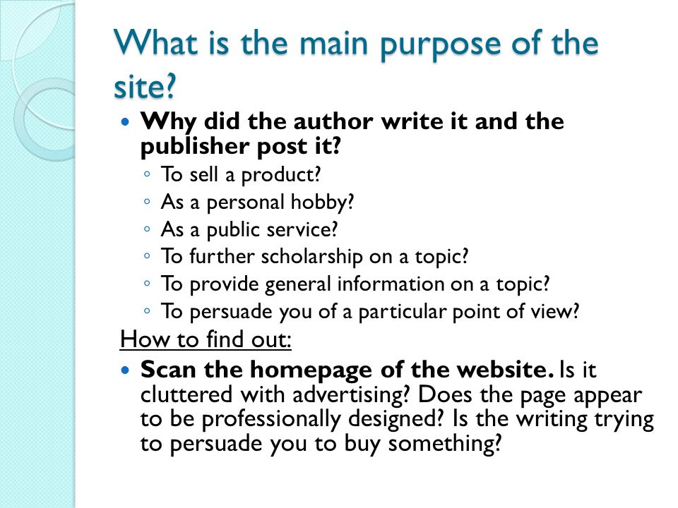 What is the main purpose of the site