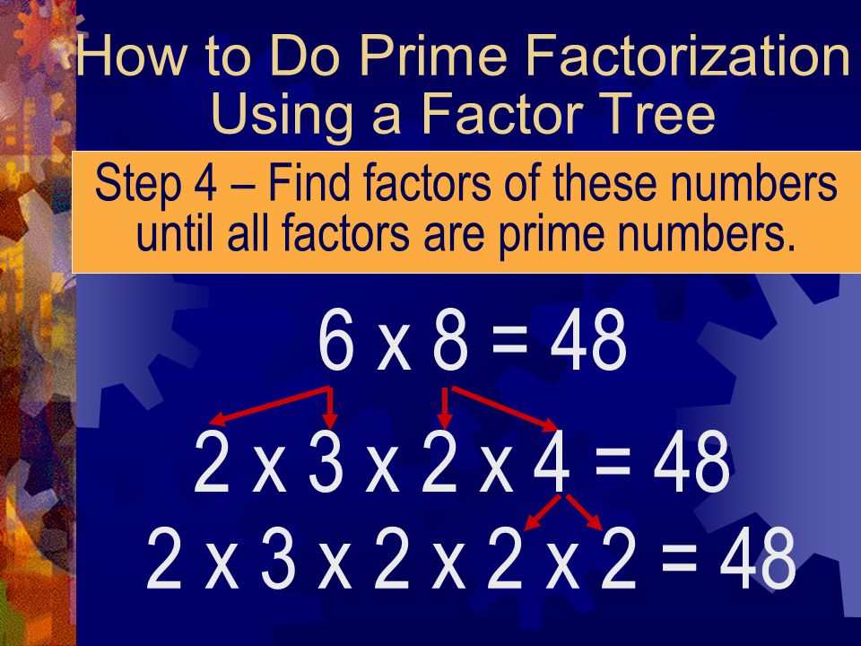 How to Do Prime Factorization Using a Factor Tree