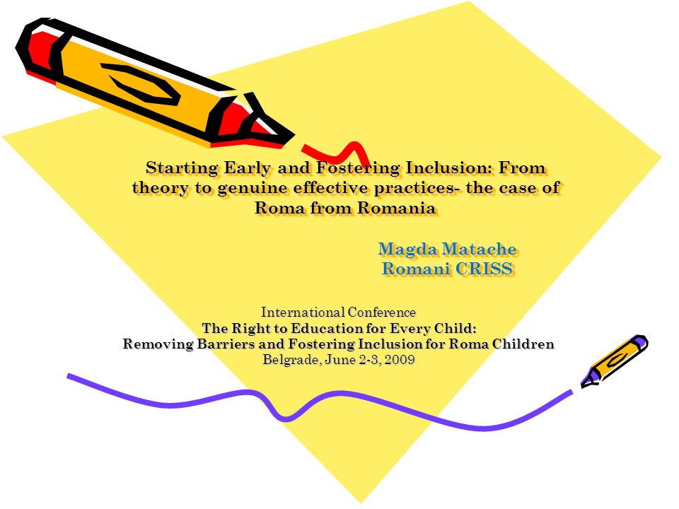 Starting Early And Fostering Inclusion From Theory To Genuine