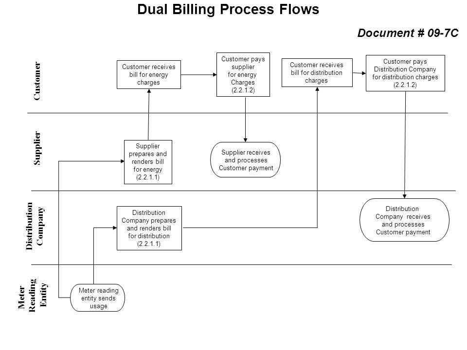 Dual Billing Process Flows