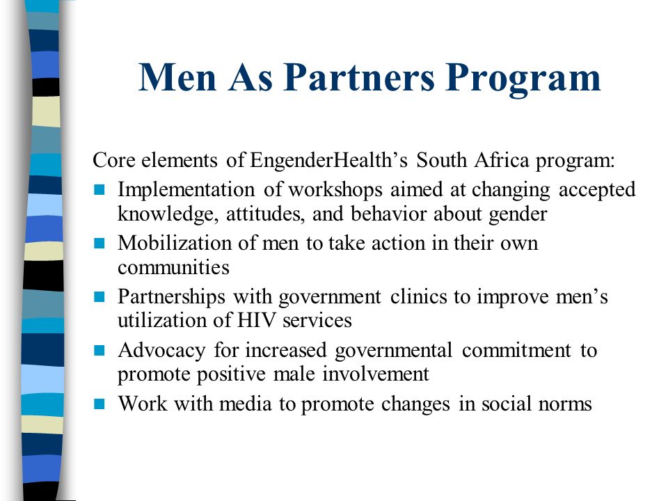 Men As Partners Program