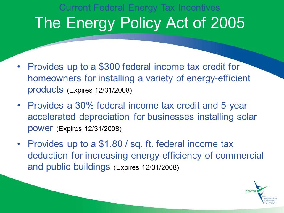 The Energy Policy Act of 2005