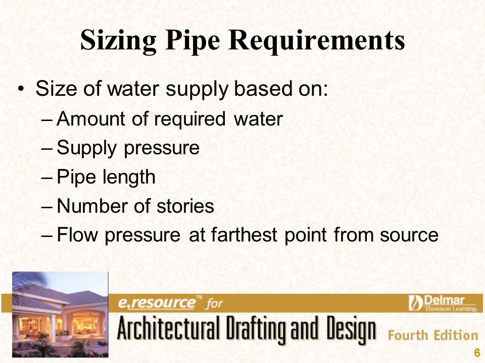 Sizing Pipe Requirements