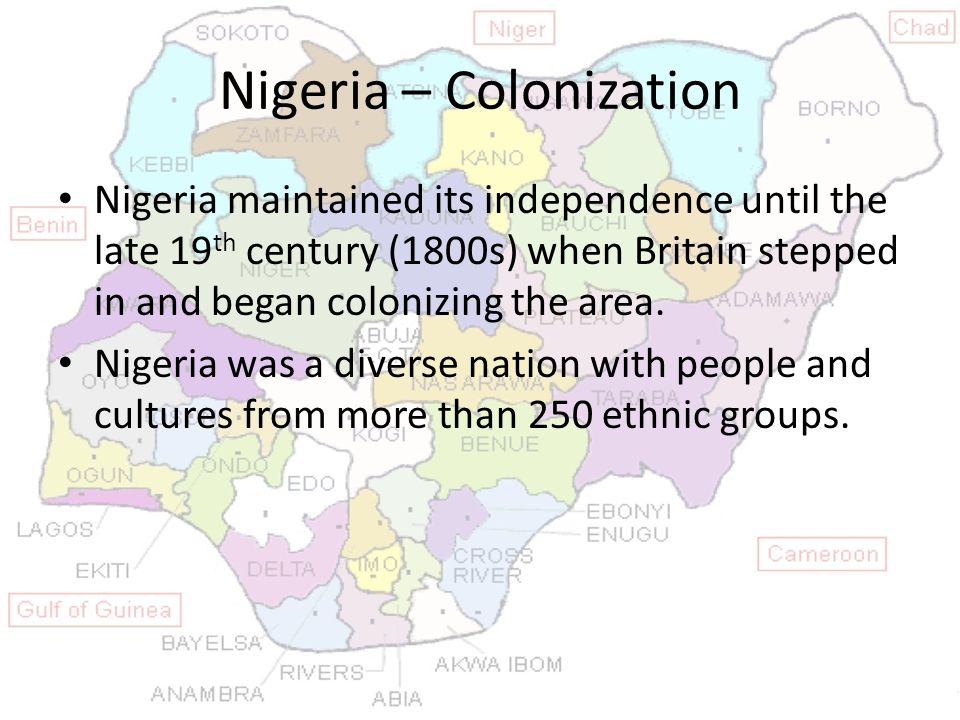 Nigeria – Colonization