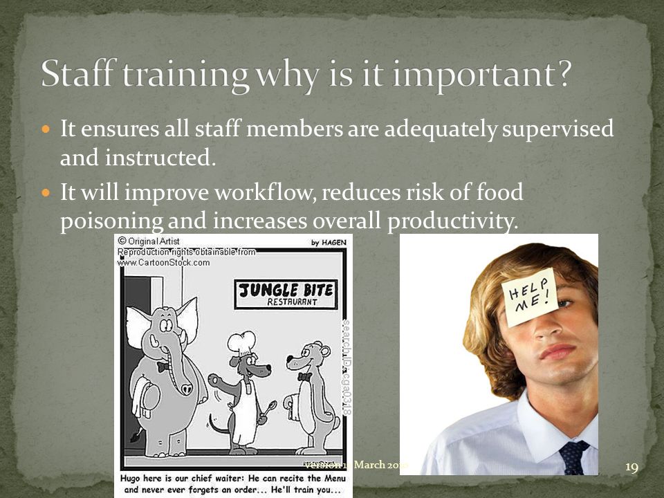 Staff training why is it important