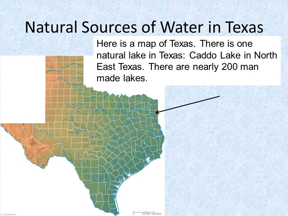 Natural Sources of Water in Texas