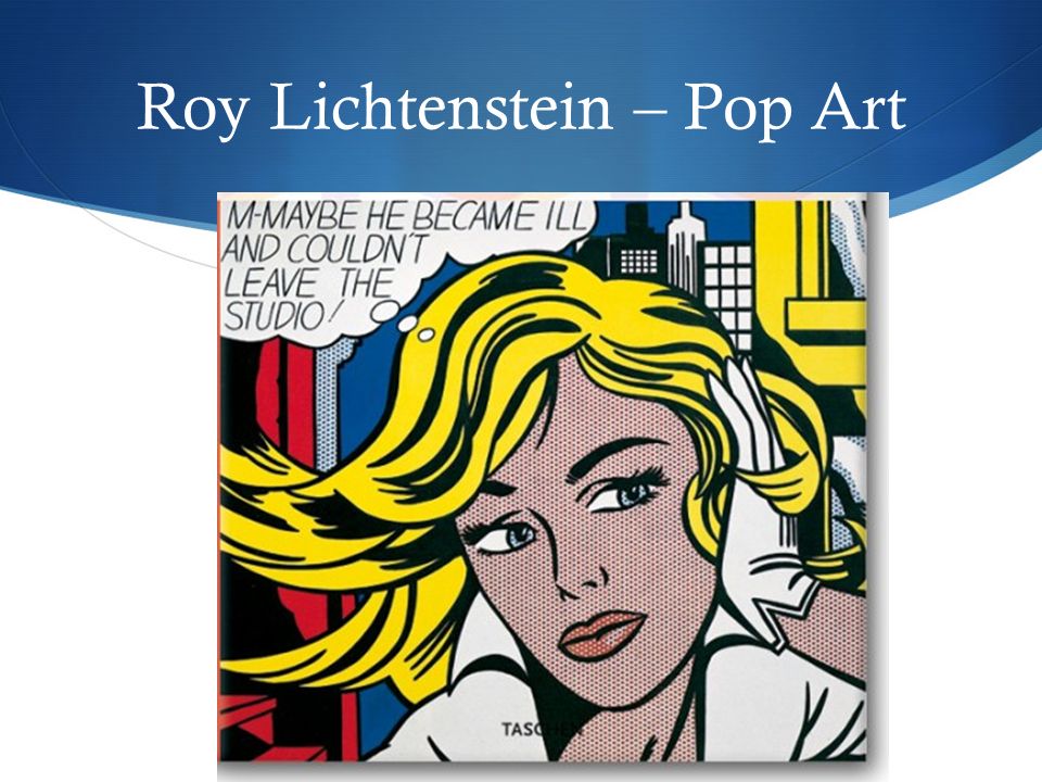 Roy Lichtenstein – Pop Art