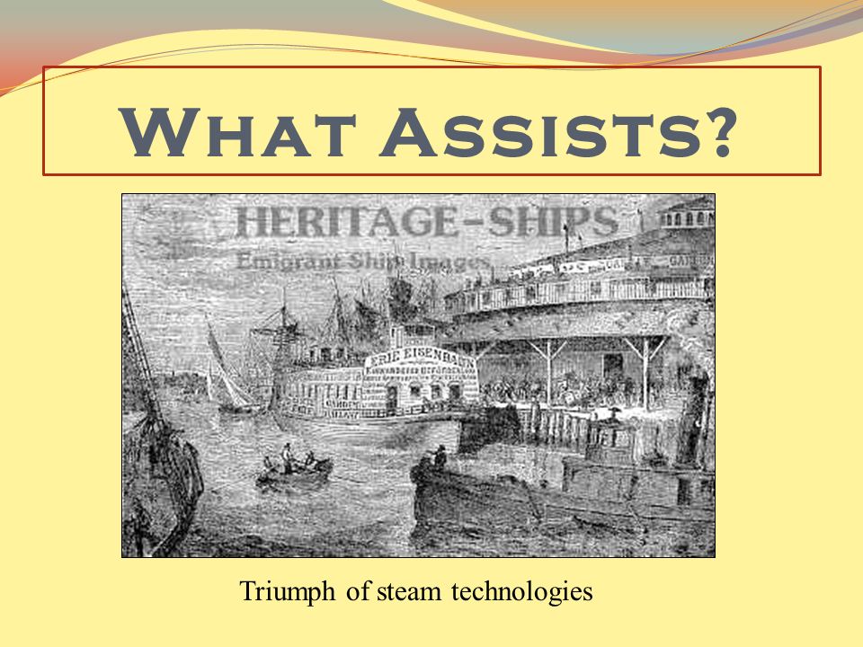 What Assists Triumph of steam technologies