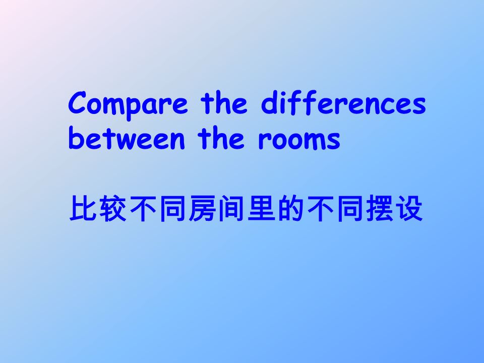 Compare the differences