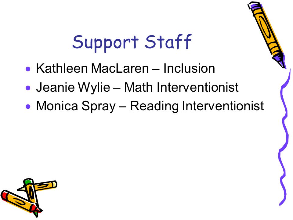 Support Staff Kathleen MacLaren – Inclusion