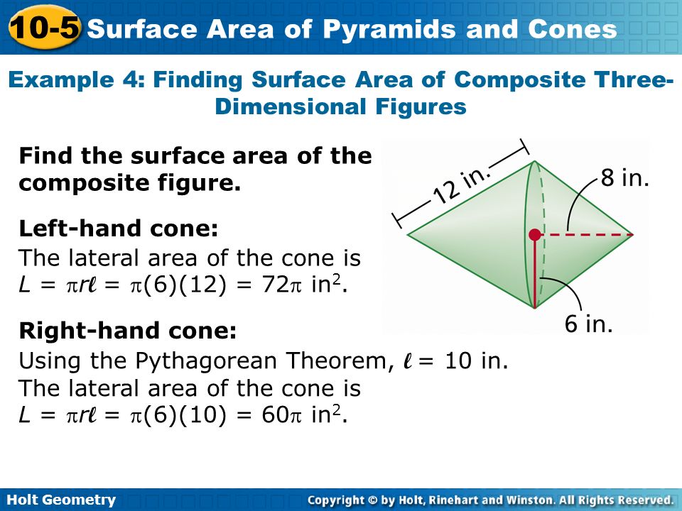 Example 4: Finding Surface Area of Composite Three-Dimensional Figures