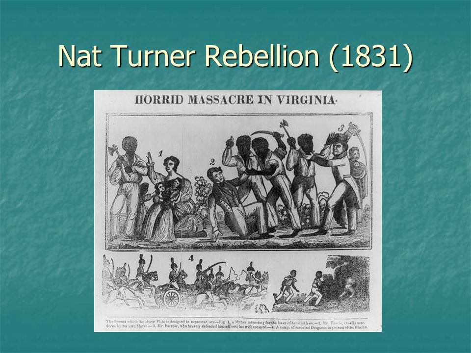 Nat Turner Rebellion (1831)