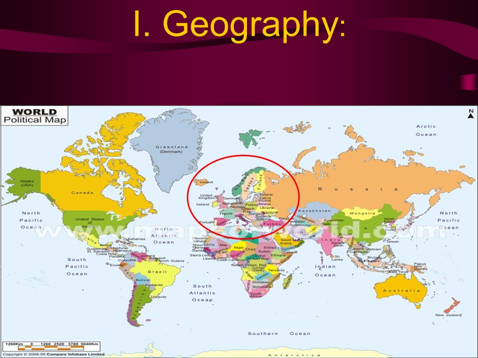 I. Geography: