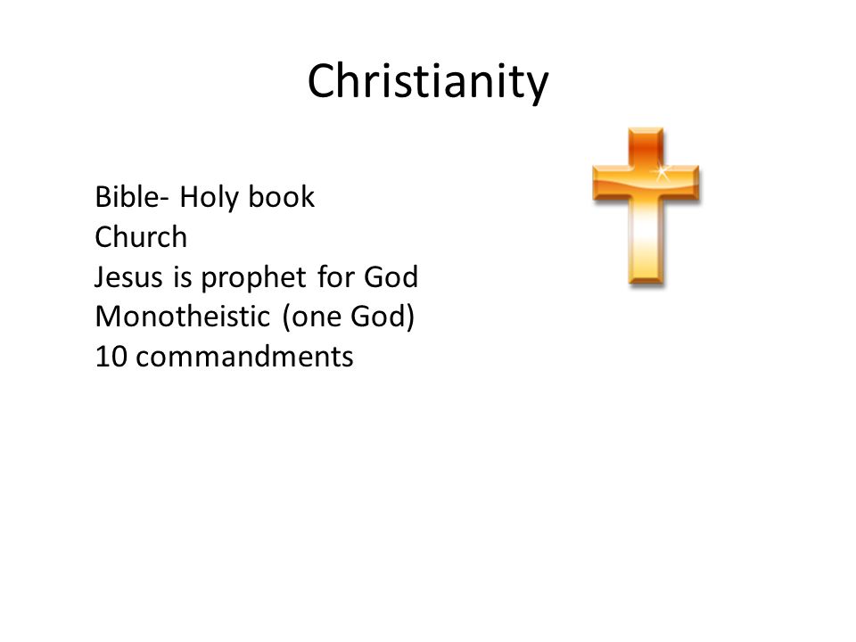 Christianity Bible- Holy book Church Jesus is prophet for God