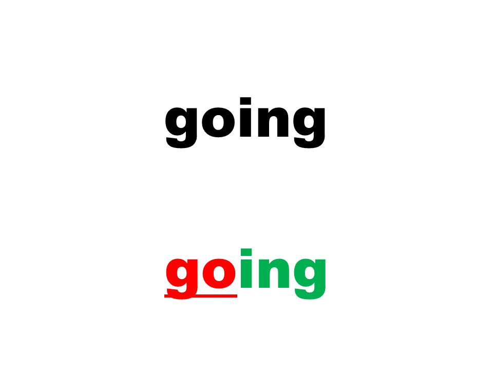 going going