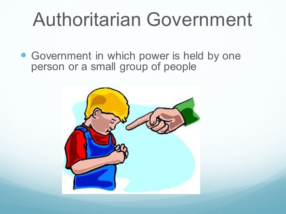 Authoritarian Government