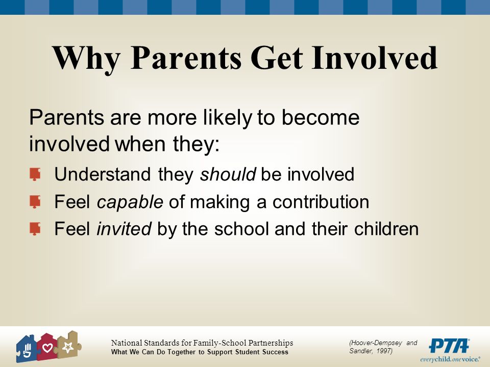 Why Parents Get Involved