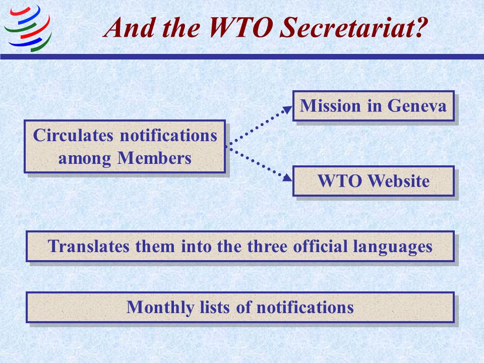And the WTO Secretariat