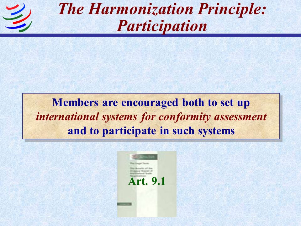 The Harmonization Principle: Participation