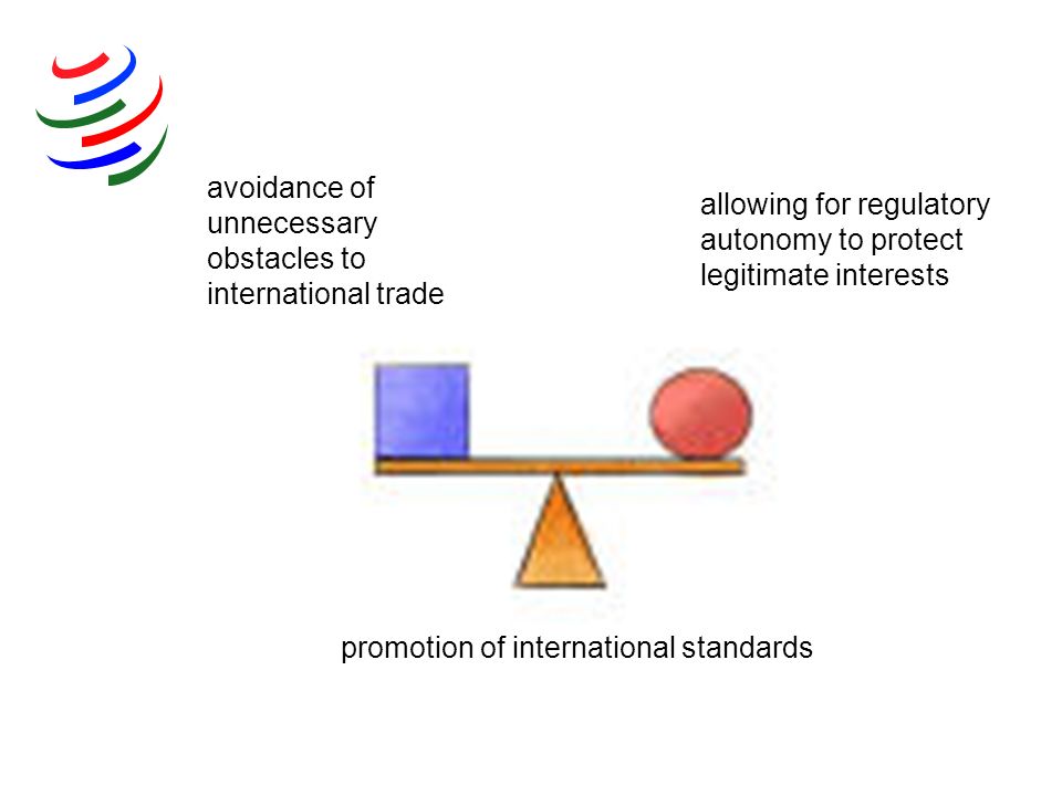 avoidance of unnecessary obstacles to international trade