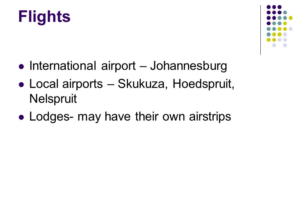 Flights International airport – Johannesburg