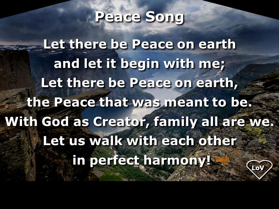 Peace Song