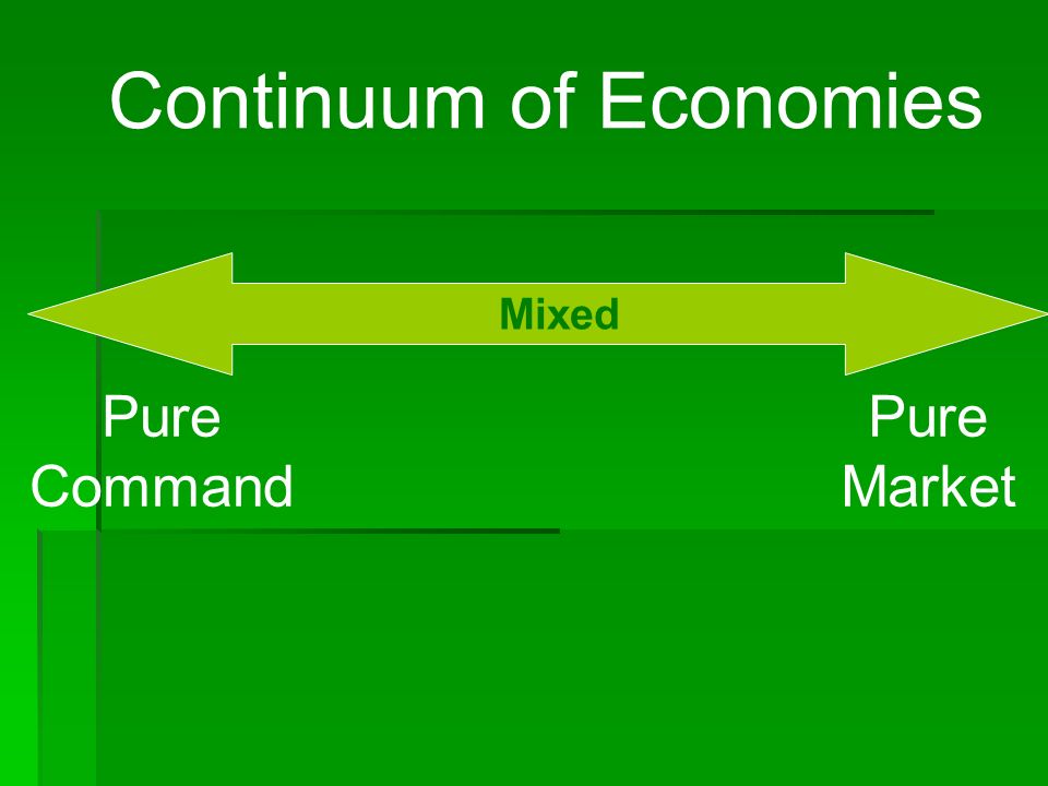 Continuum of Economies