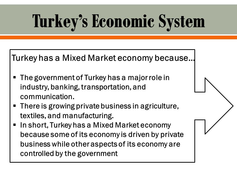 Turkey’s Economic System