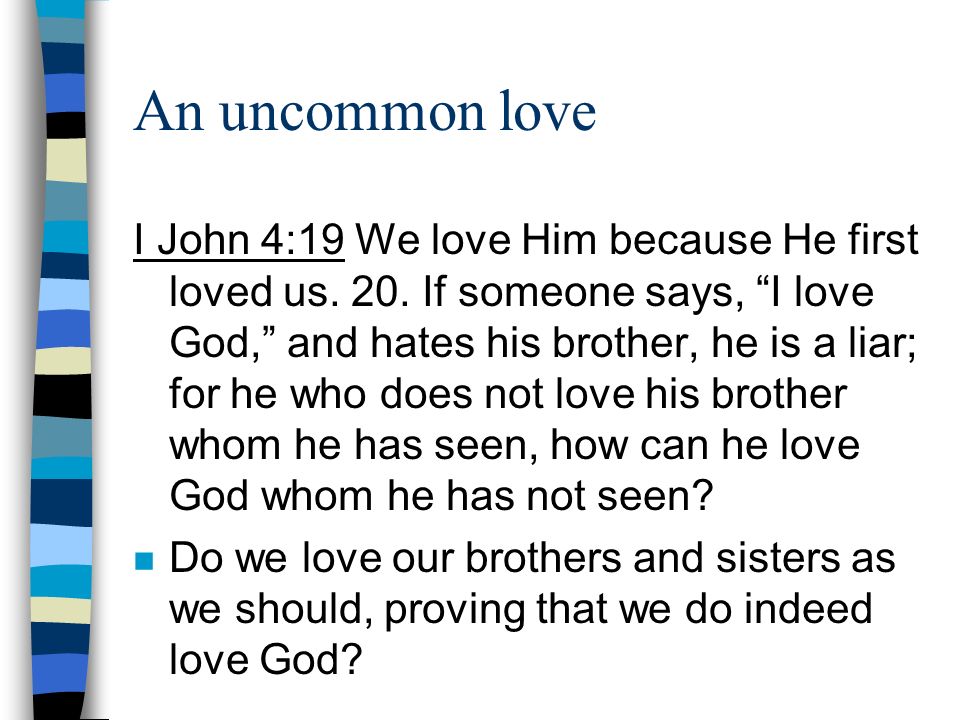 An uncommon love