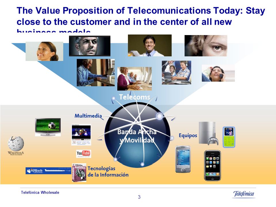 The Value Proposition of Telecomunications Today: Stay close to the customer and in the center of all new business models