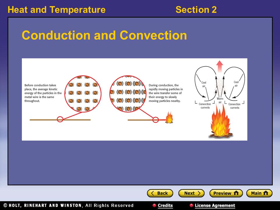 Conduction and Convection