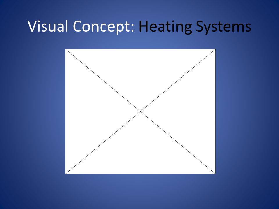 Visual Concept: Heating Systems