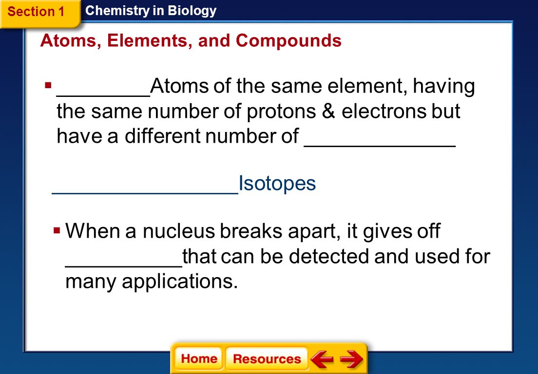 ________________Isotopes