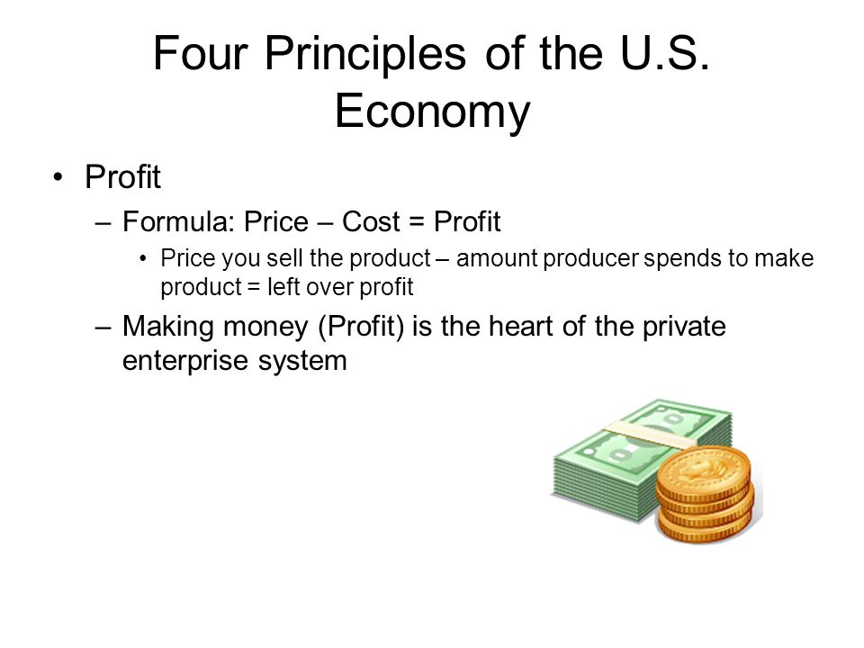 Four Principles of the U.S. Economy
