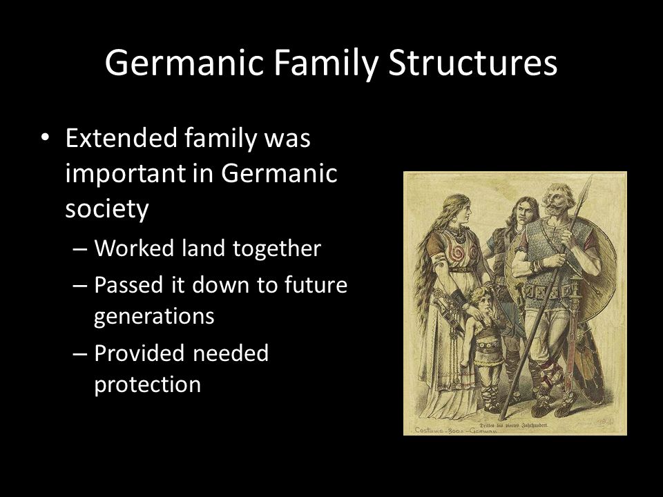 Germanic Family Structures