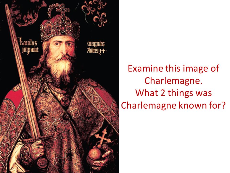 Examine this image of Charlemagne