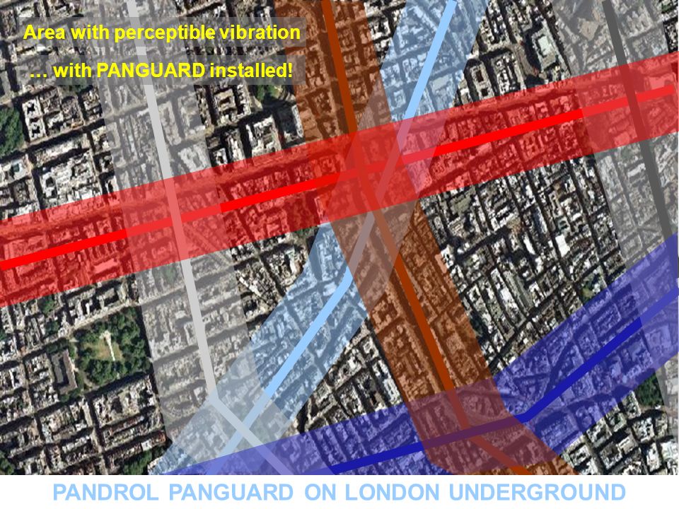 PANDROL PANGUARD ON LONDON UNDERGROUND