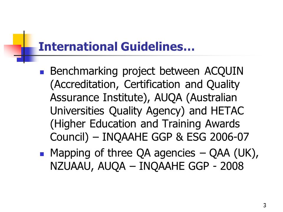 International Guidelines…