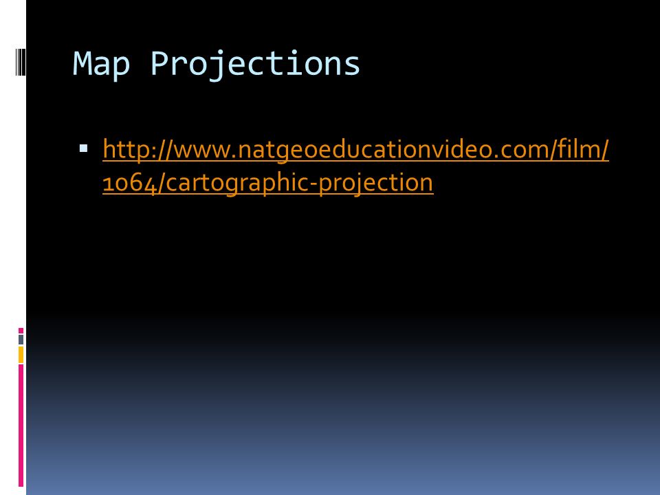 Map Projections /cartographic-projection