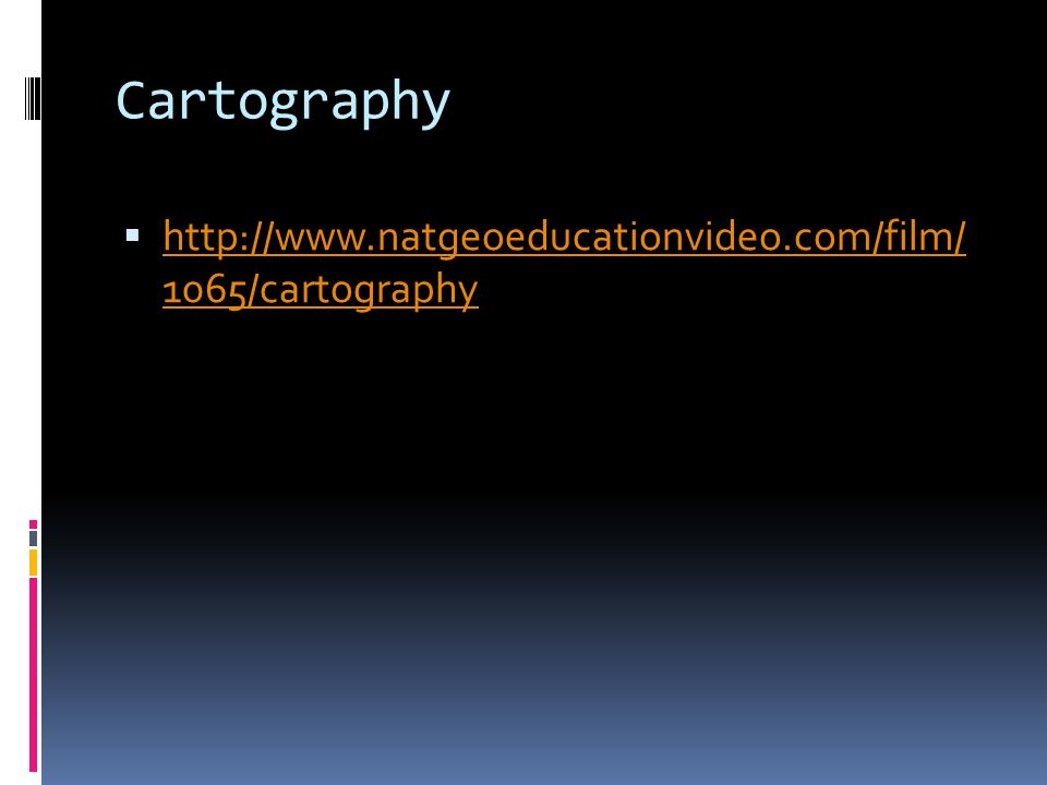 Cartography /cartography