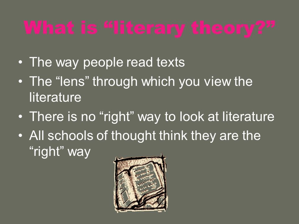 What is literary theory