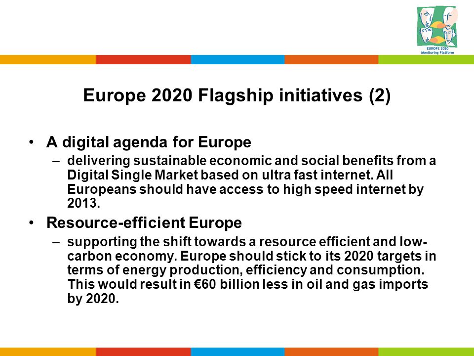 Europe 2020 Flagship initiatives (2)