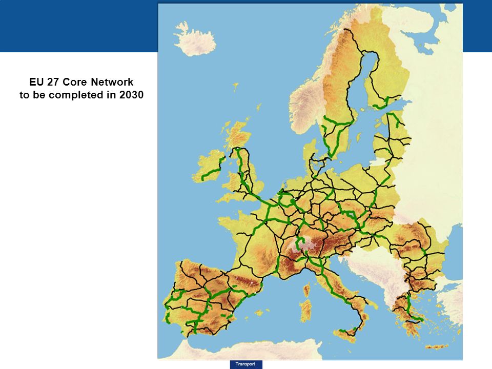 EU 27 Core Network to be completed in 2030