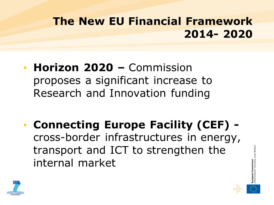 The New EU Financial Framework