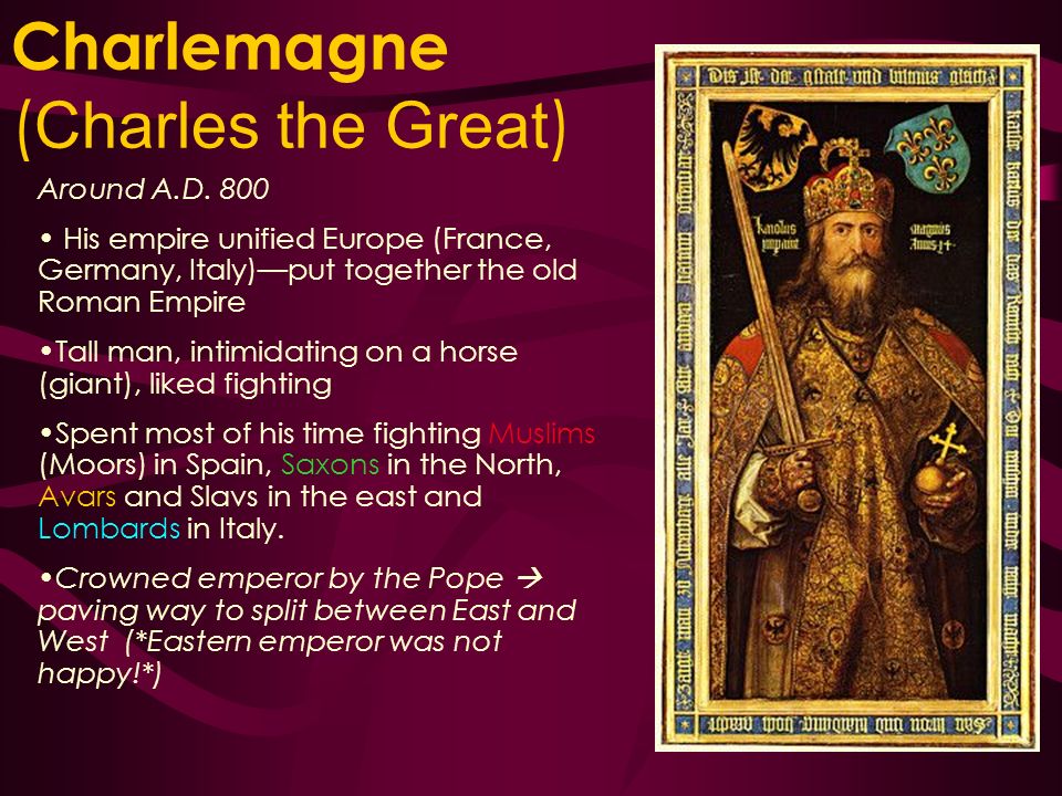 Charlemagne (Charles the Great)