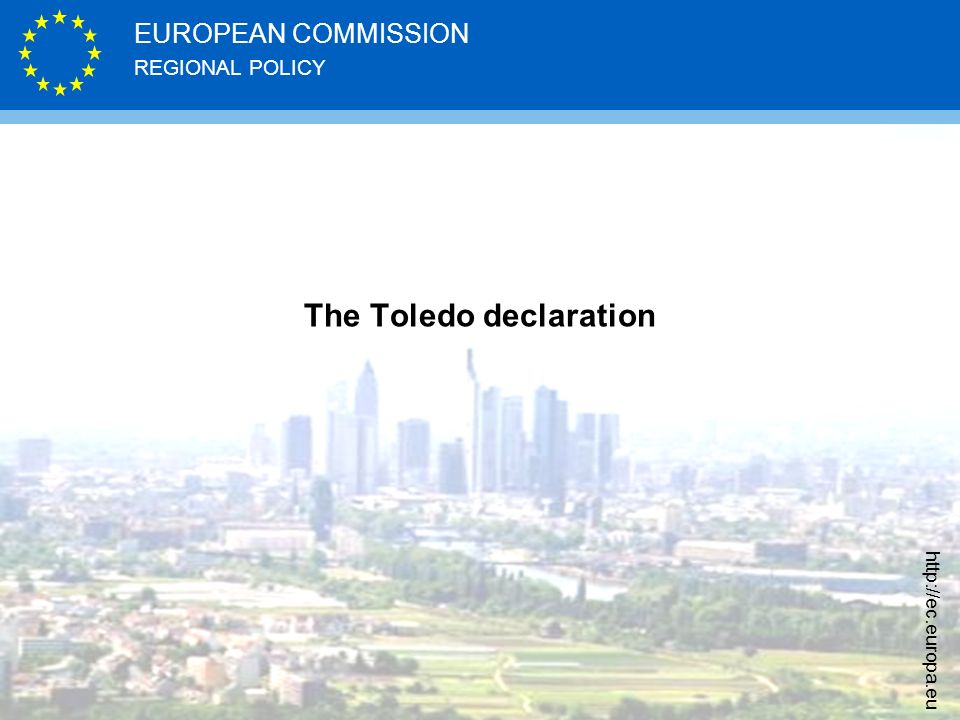 The Toledo declaration