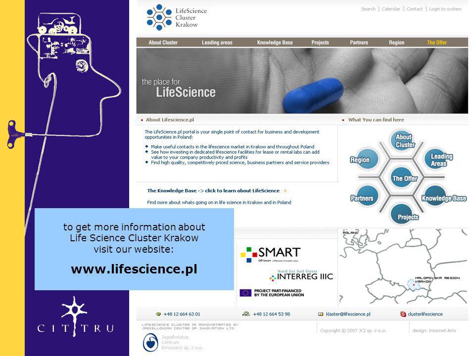 to get more information about Life Science Cluster Krakow visit our website: